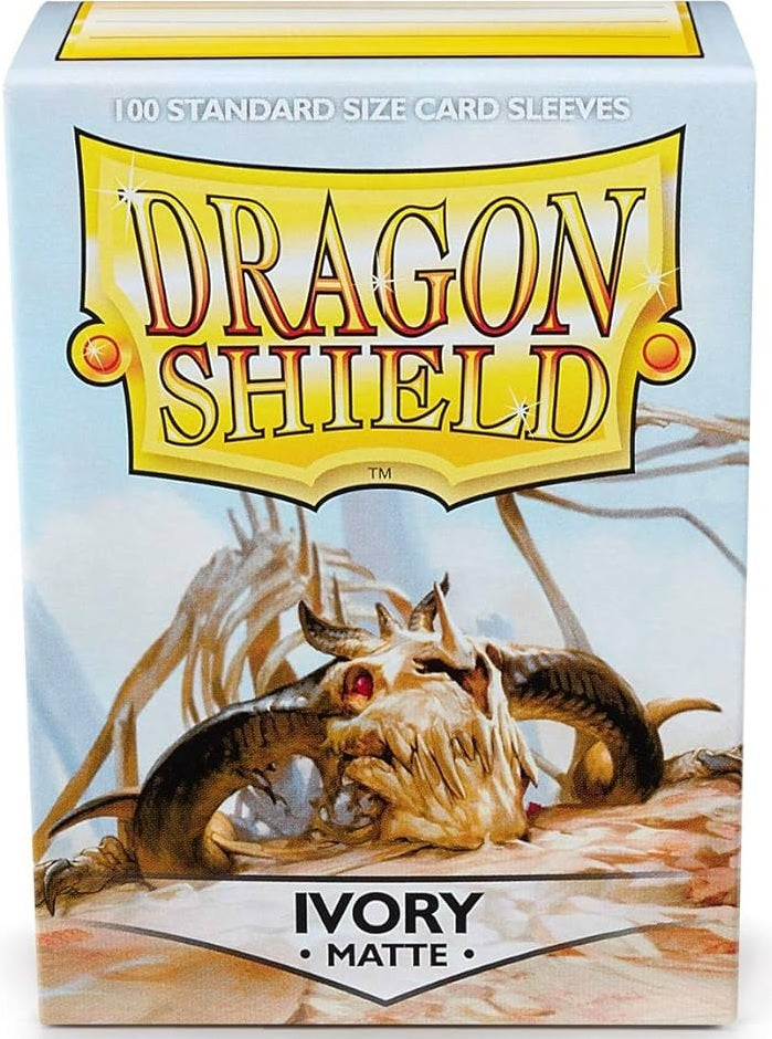 Dragon Shield - Sleeves 100-Count - Matte Ivory