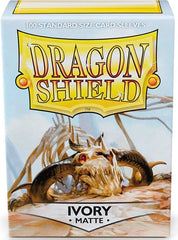 Dragon Shield - Sleeves 100-Count - Matte Ivory