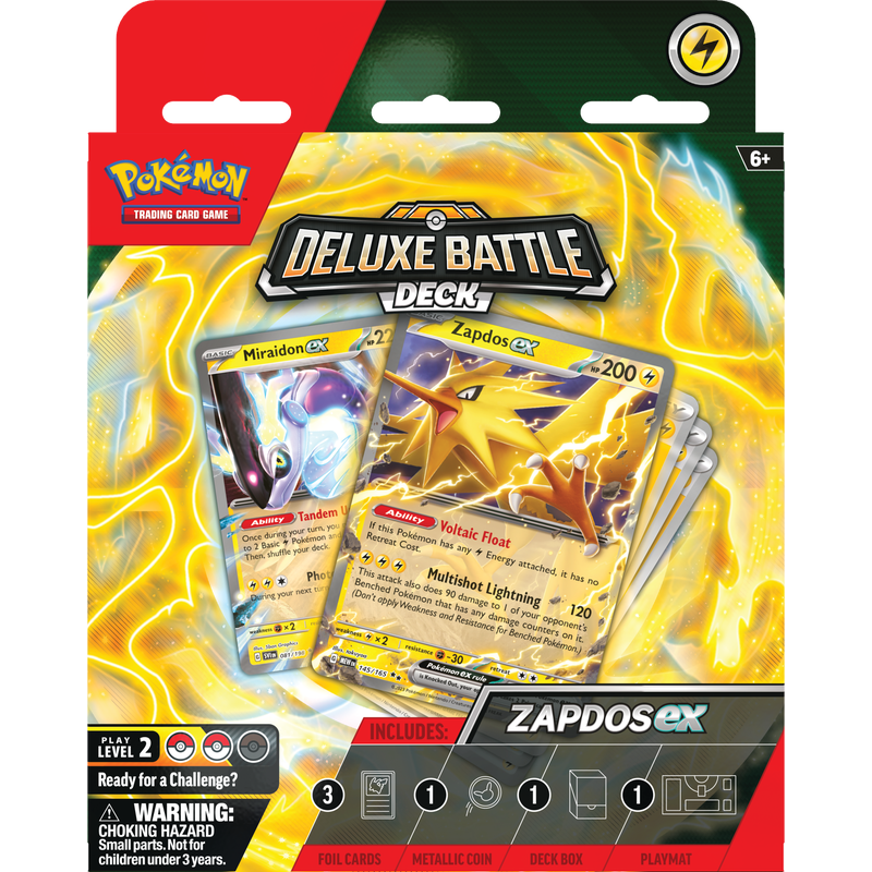 Pokemon - Deluxe Battle Deck - Zapdos EX