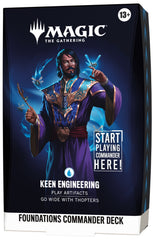 MTG Foundations Commander Deck - Keen Engineering [Pre-Order]