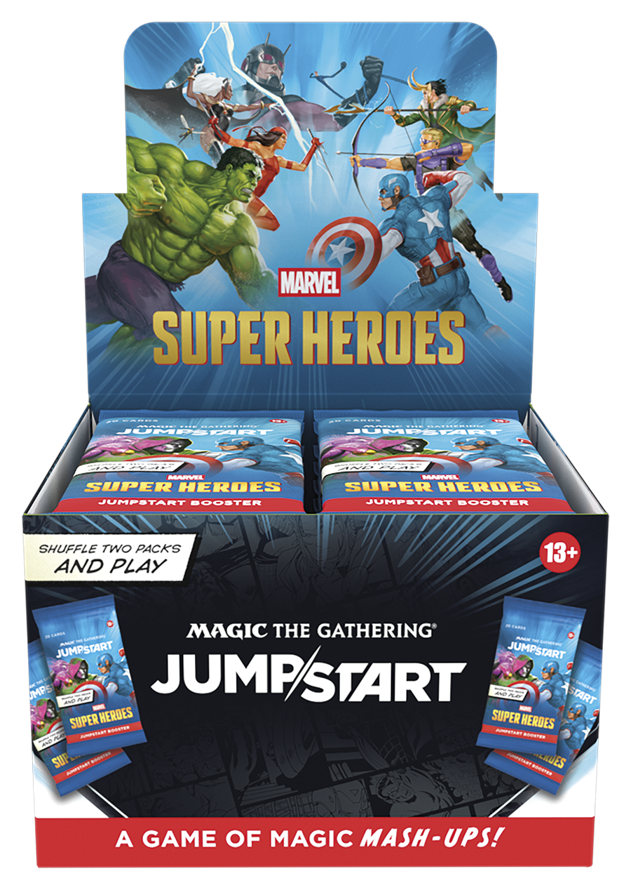 Magic the Gathering - Marvel Super Heroes Jumpstart Booster Box [Pre-Order]