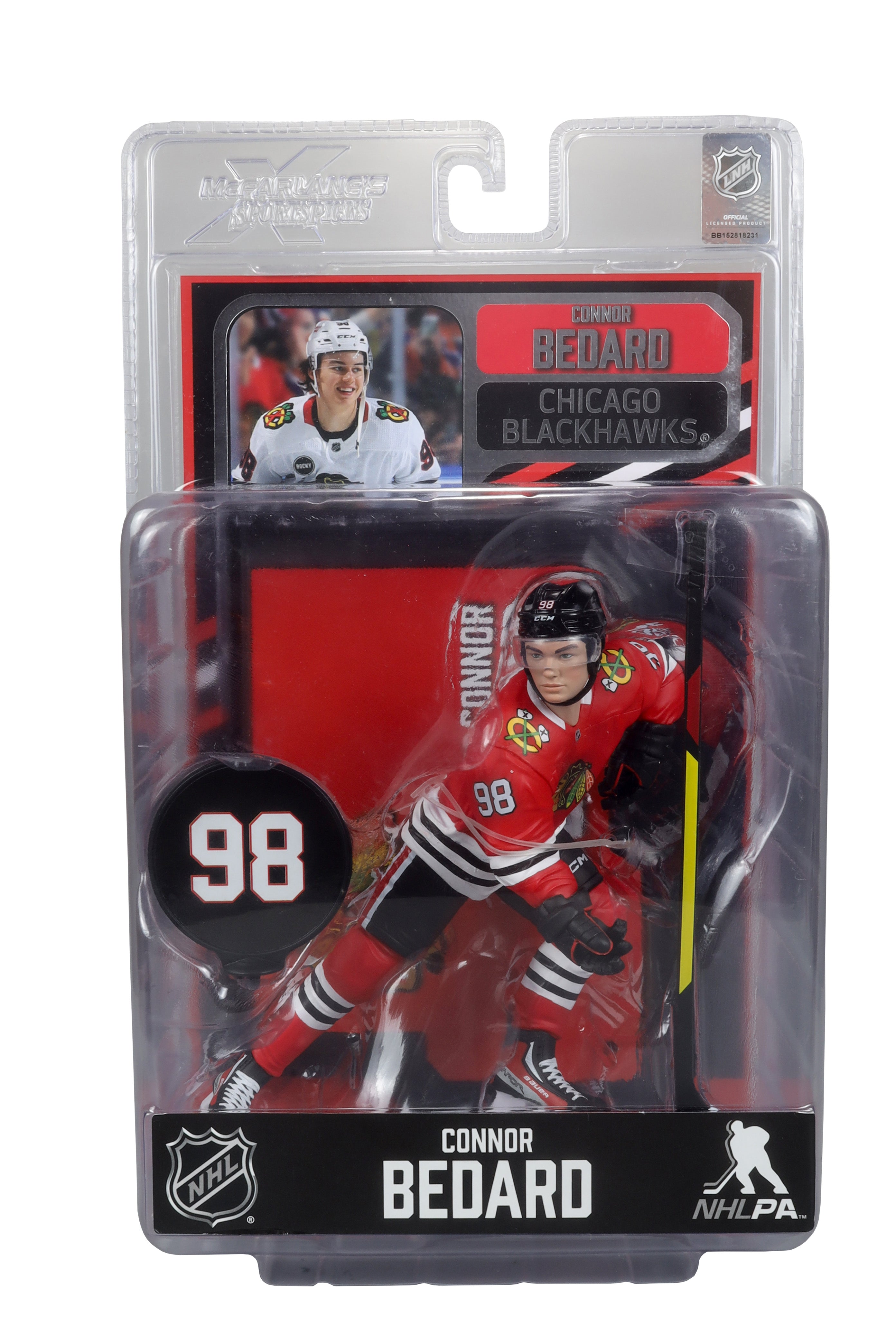 Connor Bedard - NHL Hockey - Chicago Blackhawks - Mcfarlane