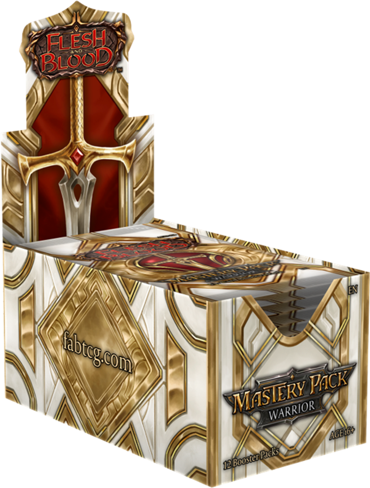 Flesh and Blood - Mastery Pack Warrior Booster Box (Pre-Order)