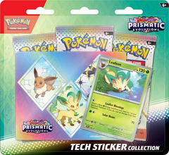 Pokemon - Prismatic Evolutions - Tech Sticker Collection (Leafeon)