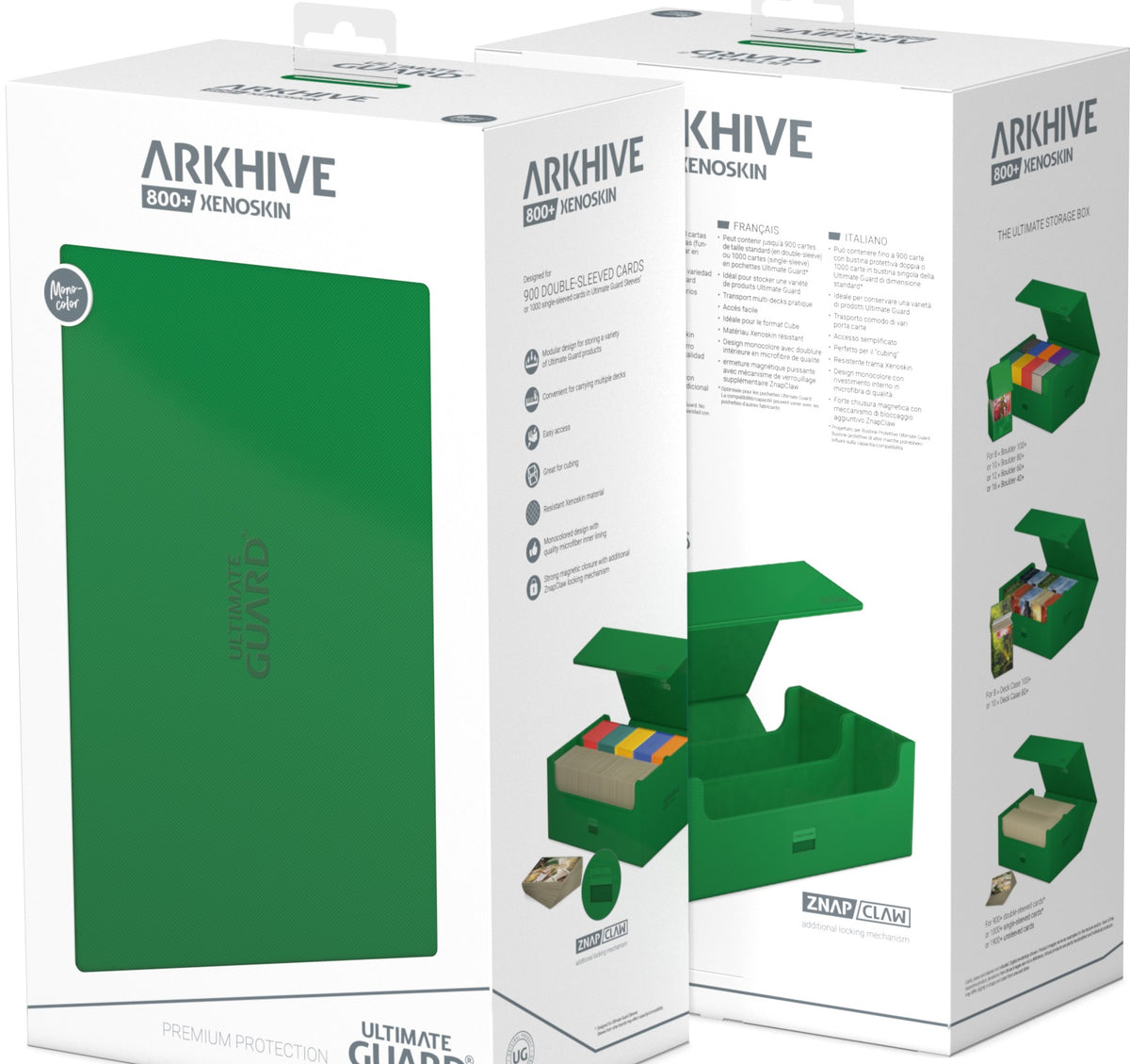 Ultimate Guard - Arkhive - 800+ - Green