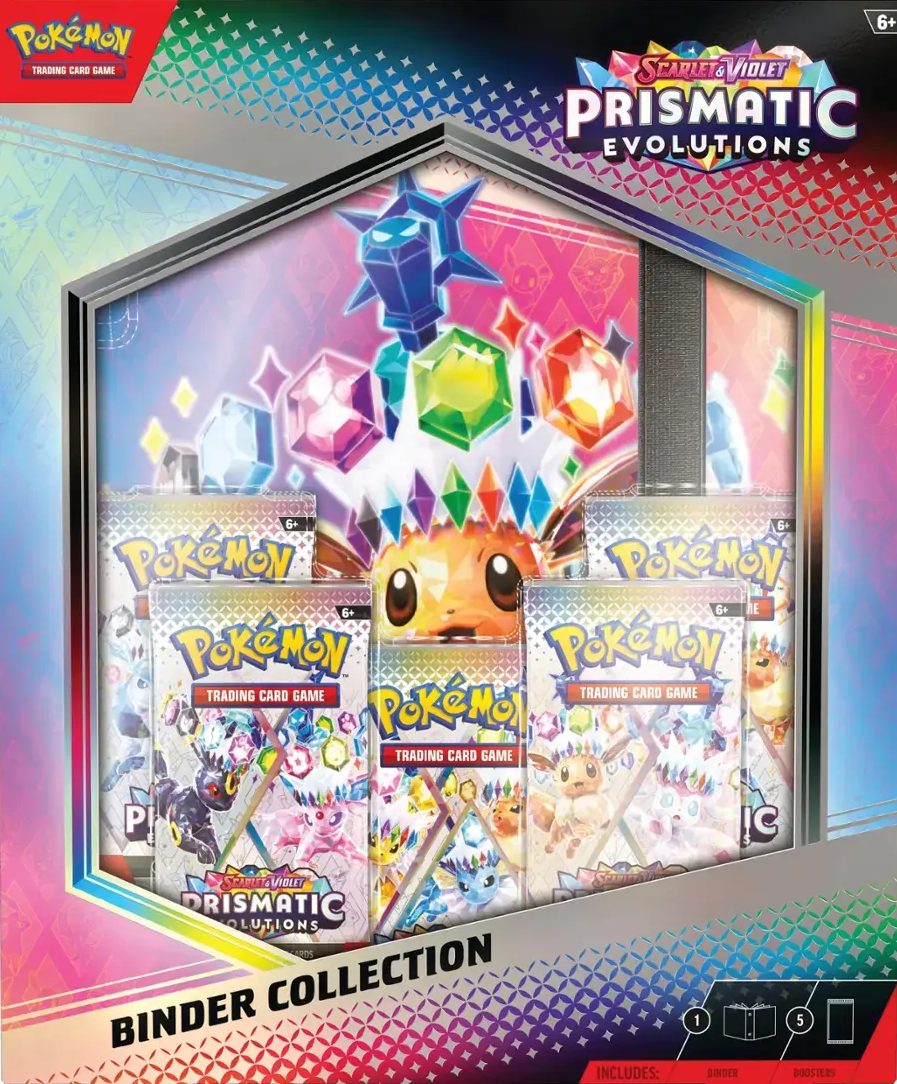 Pokemon: Prismatic Evolutions - Binder Collection Pre-Order (ONE PER CUSTOMER)