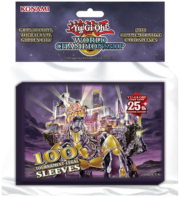 Yu-Gi-Oh! World Champ Grandopolis Eternal Golden City Card Sleeves