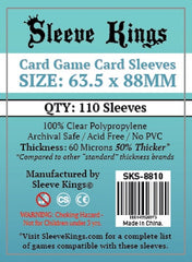 Sleeve Kings - Card Game Sleeves 63.5mm X 88mm 110ct