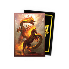Dragon Shield - Sleeves Dual Matte Fire Horse 2026 (100ct)