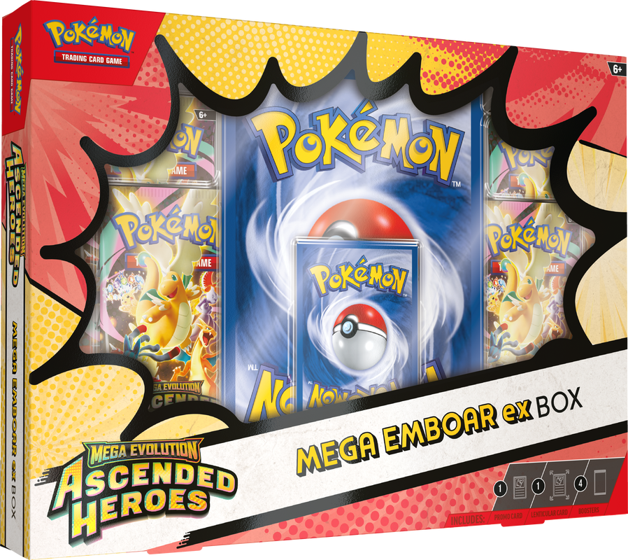 Pokemon - Ascended Heroes Mega Emboar Ex Box