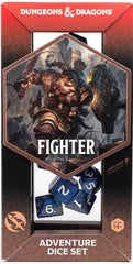 Dungeons & Dragons Adventure Dice Sets: FIGHTER: BLUE