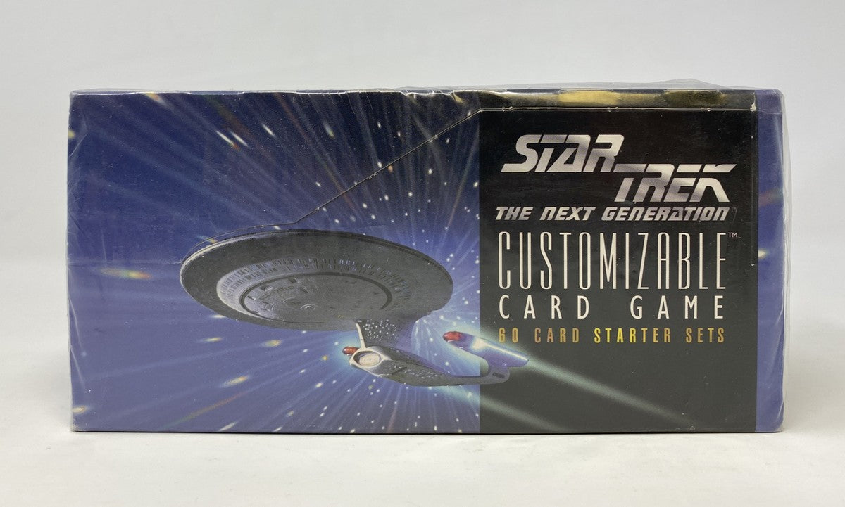 Display of 12 x Star Trek Starter Deck [White Border Edition]