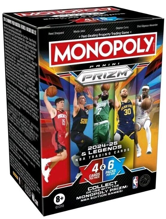 2024-25 Panini Monopoly Prizm NBA Basketball Sealed Box