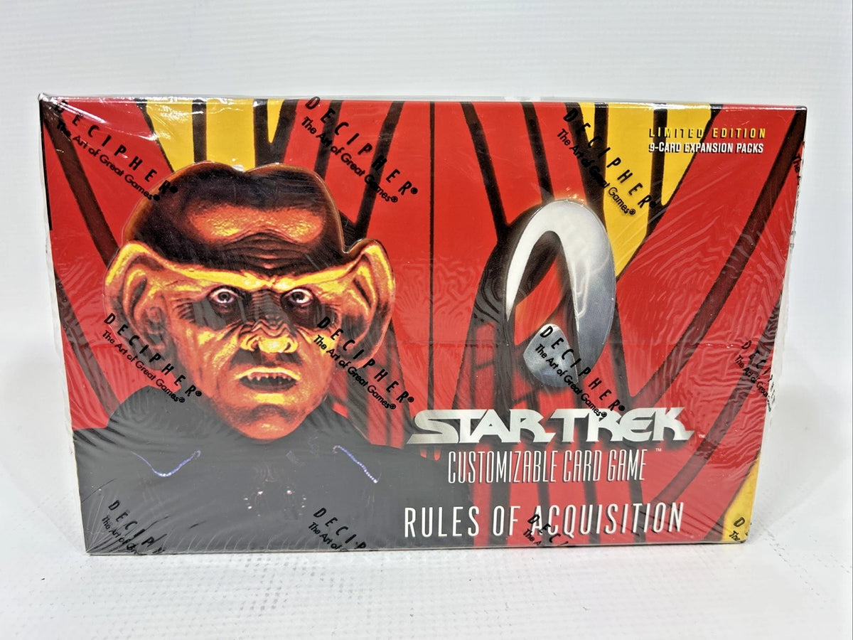 Star Trek CCG -  Rules of Acquisition (Decipher) Booster Box