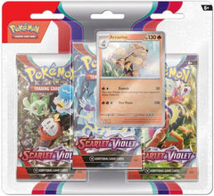 Pokemon: Scarlet and Violet - Base Set - 3-Pack Blister