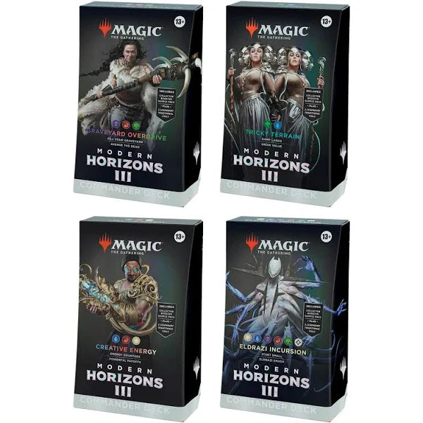Magic the Gathering - Modern Horizons 3 - Commander Decks: Set of 4 [pre-order]
