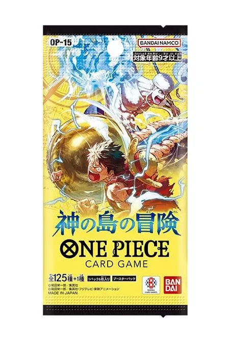 One Piece TCG - Japanese - Adventure On Kami's Island Booster (OP15) Booster Pack