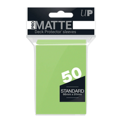 Ultra Pro: Deck Protector Sleeves - Standard Matte (50-Count) Lime Green