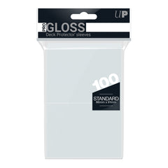 Ultra Pro: Deck Protector Sleeves - Standard Gloss (100-Count) Clear