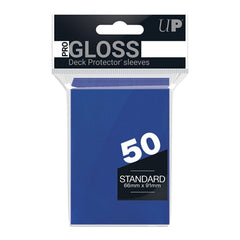 Ultra Pro: Deck Protector Sleeves - Standard Gloss (50-Count) Blue
