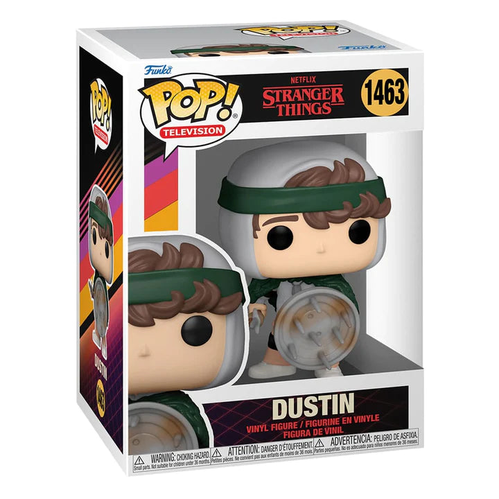 Funko POP! Television: Stranger Things - Hunter Dustin With Shield