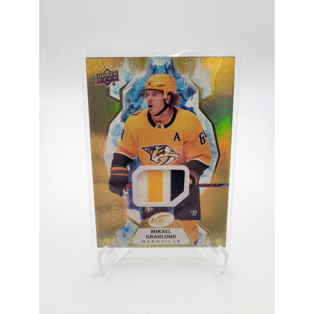 Mikael Granlund - 2021-22 Ice - Gold Patch #66 (SN15) - Geek & Co. 2.0