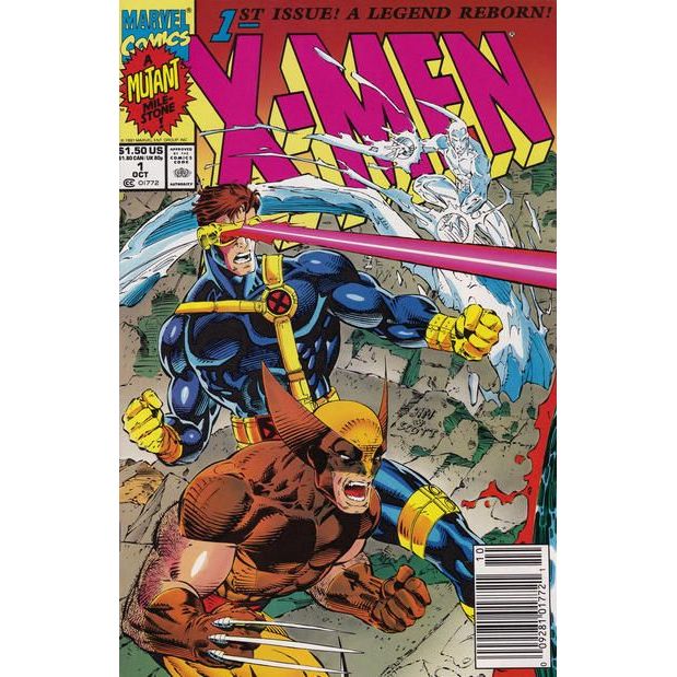X-Men, Vol. 1, Issue #1 (Wolverine,Cyclops,Iceman)