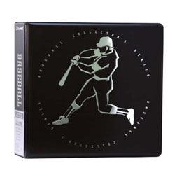 Ultra-Pro - 3" Baseball Binder - Black - Geek & Co. 2.0