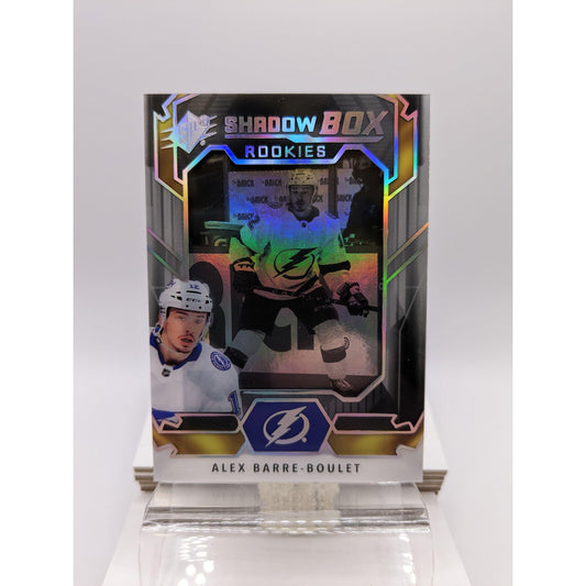 Alex Barre-Boulet - 2021-22 SPx - Shadow Box Rookies #SB-13 - Geek & Co. 2.0