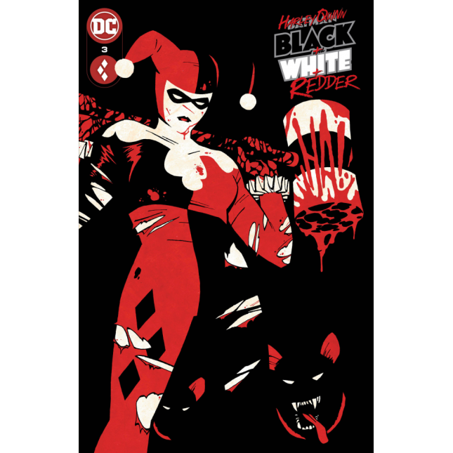 Harley Quinn: Black + White + Redder, Issue #3