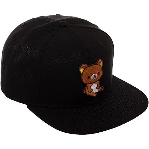 Baseball Cap - Rilakkuma - Black Snapback - Geek & Co.