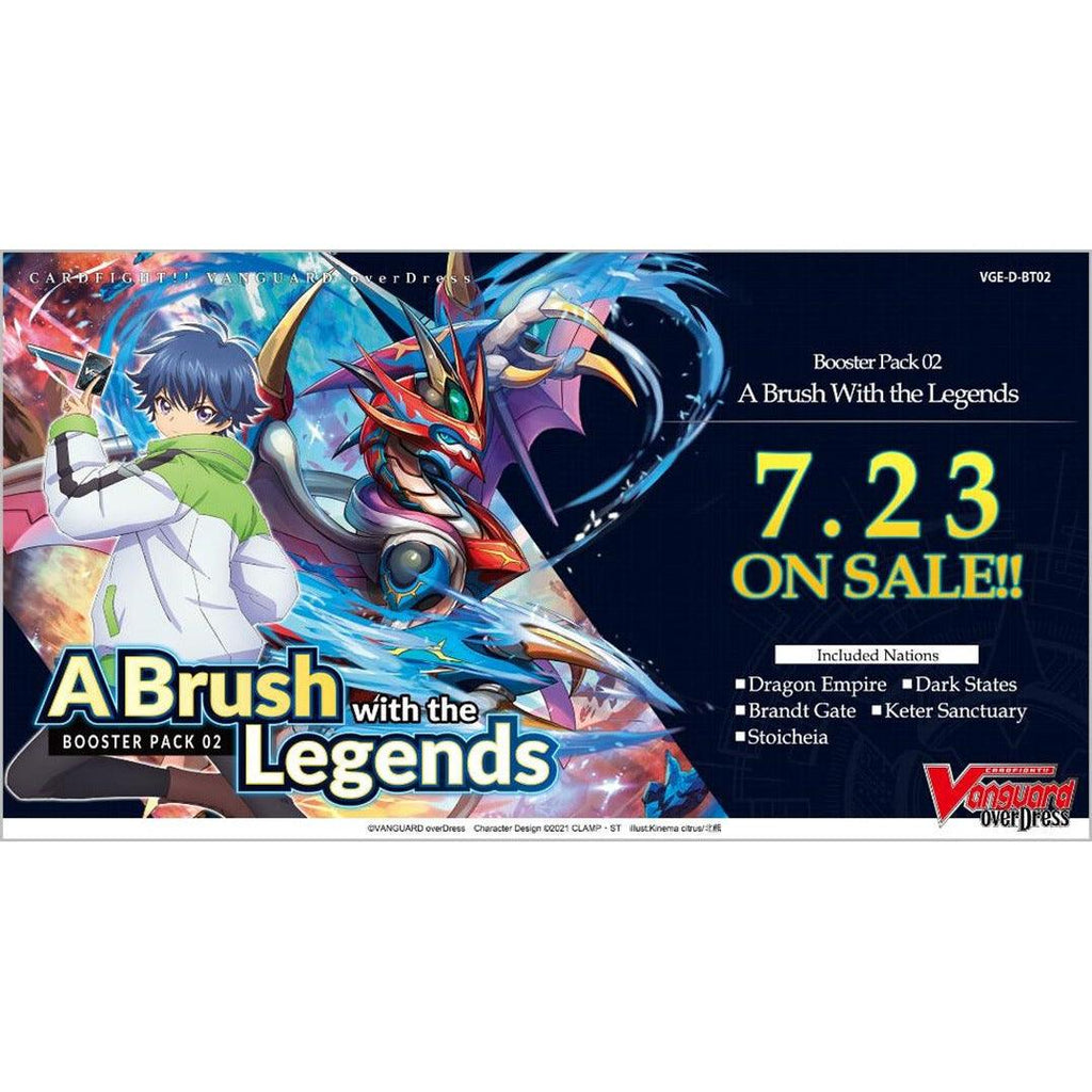 Cardfight!! Vanguard Overdress - A Brush With The Legends Booster Pack - Geek & Co.