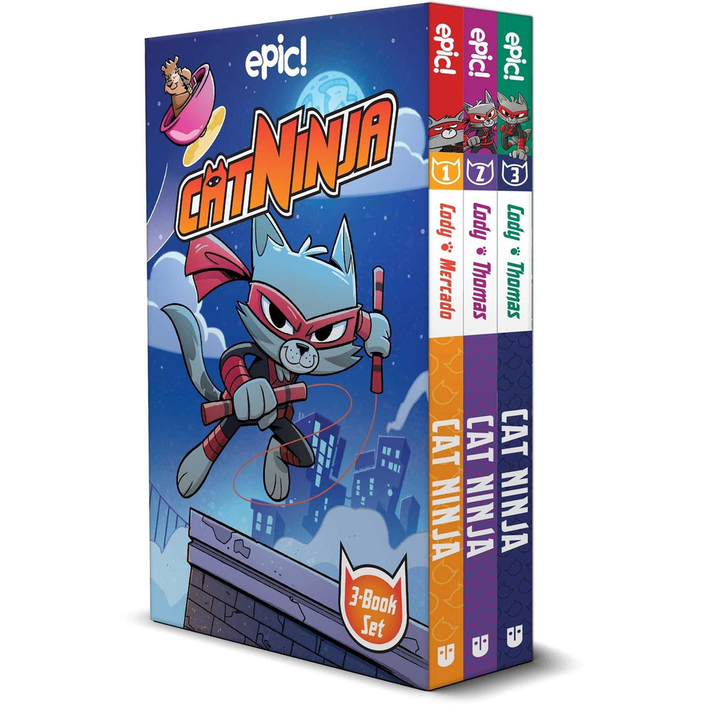 Cat Ninja Box Set (Books 1-3) Graphic Novels - Geek & Co.