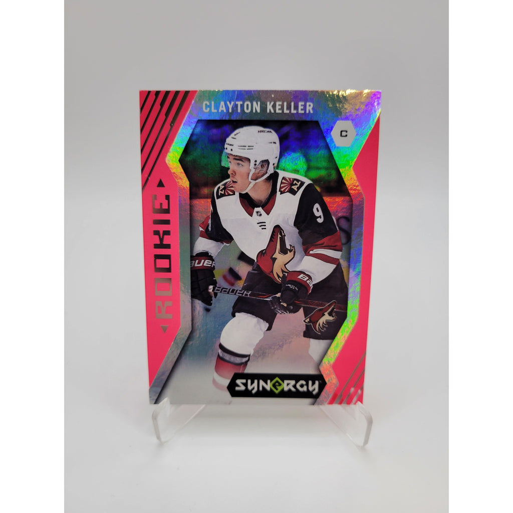 Clayton Keller - 2017-18 Synergy - Red Bounty Unscratched #95 - Geek & Co. 2.0