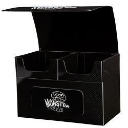 Deck Box: Double Monster XL Commander - Matte Black - Geek & Co.