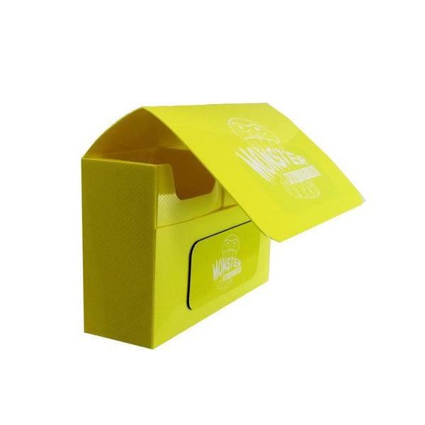 Deck Box: Double Monster - Yellow Matte - Geek & Co.