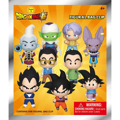 Dragon Ball Super - Foam Bag Clips (Blind Bag) - Geek & Co.