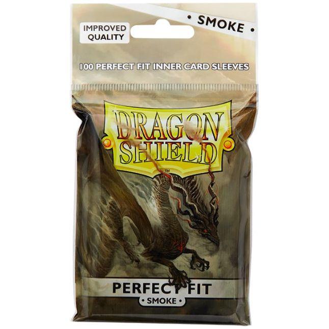 Dragon Shield - Perfect Fit Clear/Smoke Sleeves: 100-Count - Geek & Co. 2.0