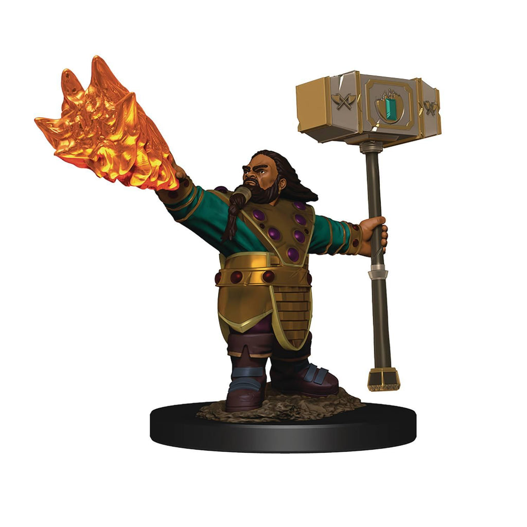 Dungeons & Dragons - Icons of the Realms: Dwarf Cleric Premium Painted Figure - Geek & Co.