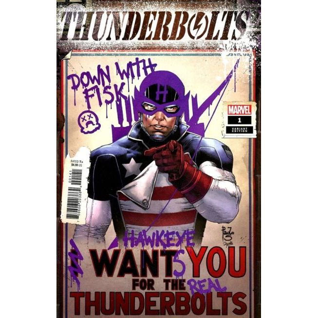 Thunderbolts, Vol. 4, Issue #1 - 1:25 Incentive Variant