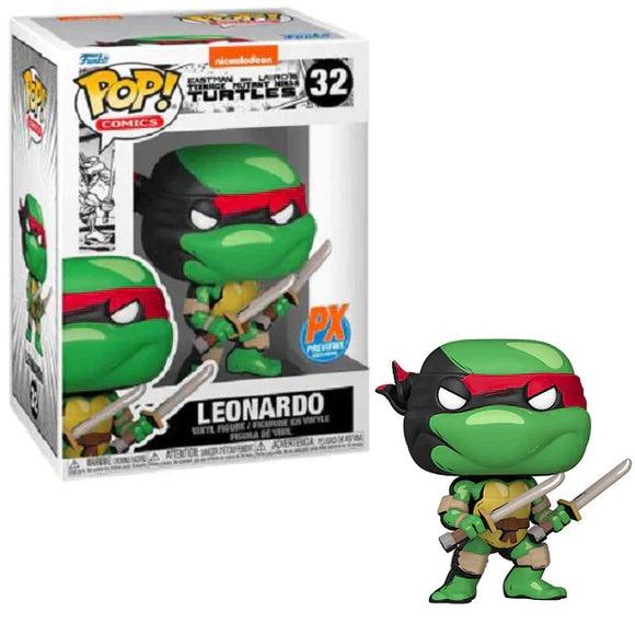 Funko POP! Comics: PX Previews Teenage Mutant Ninja Turtles - Leonardo - Geek & Co.