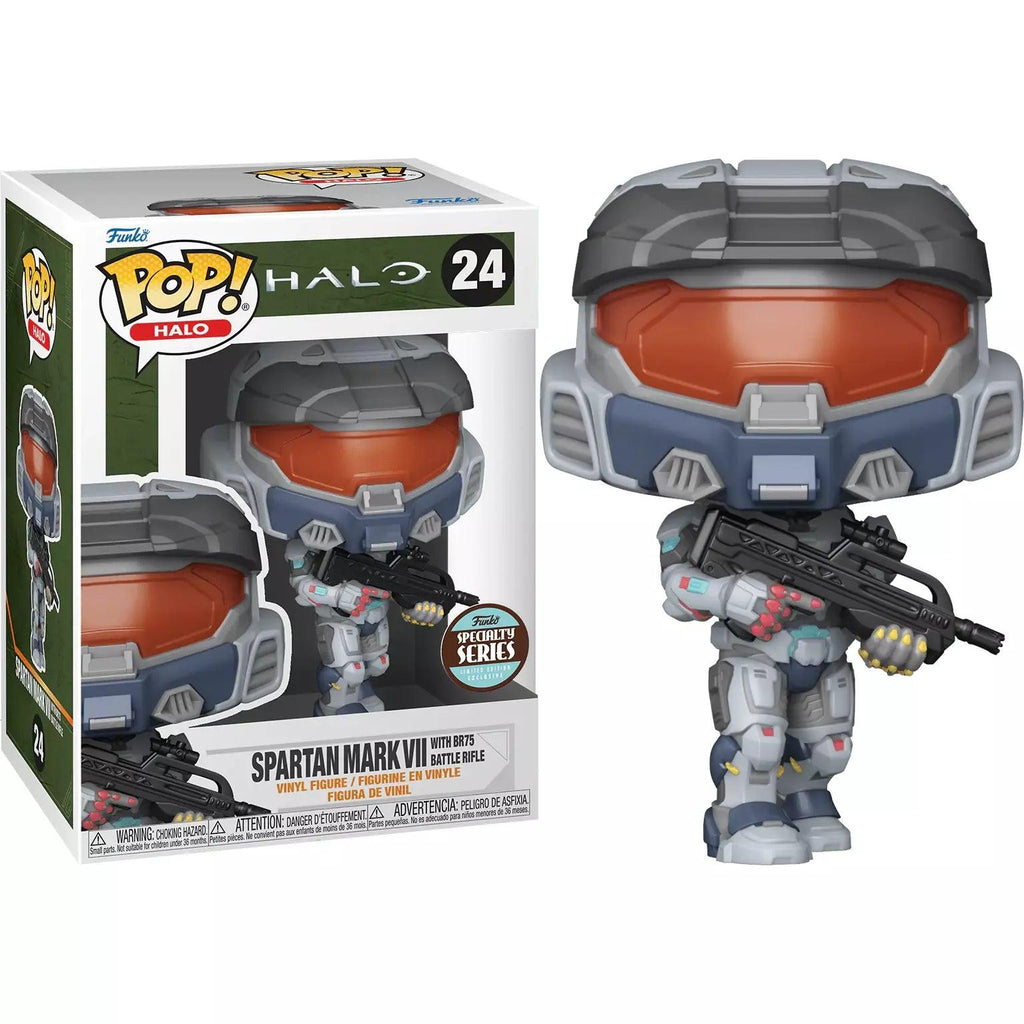 Funko POP! Games: Halo - Spartan Mark VII with BR75 (Specialty Series) - Geek & Co.