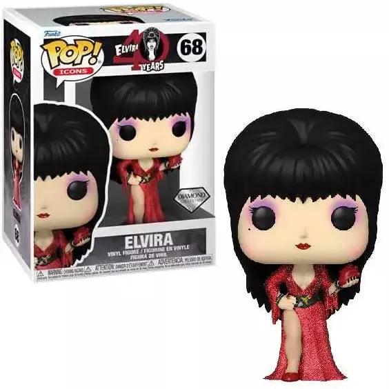 Funko POP! Icons: Elvira 40 Years: Elvira (Diamond Collection) - Geek & Co.