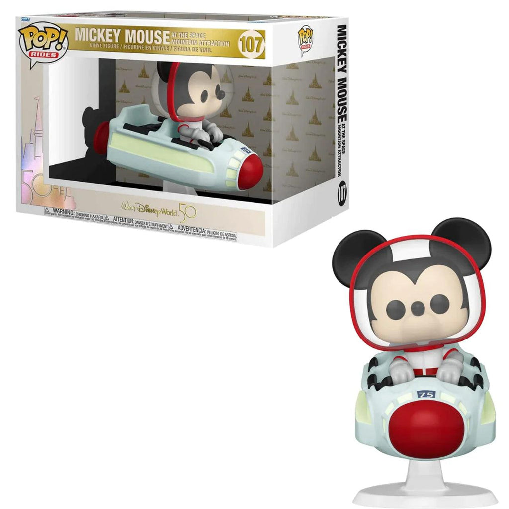 Funko POP! Rides: Walt Disney World 50th Anniversary - Mickey Mouse at Space Mountain - Geek & Co.