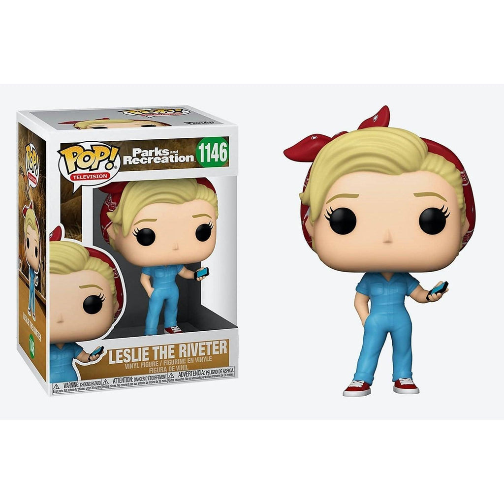 Funko POP! TV: Parks and Recreation - Leslie The Riveter - Geek & Co.