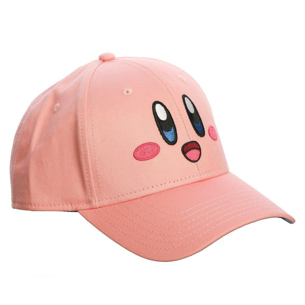 Kirby Big Face Pink Baseball Hat - Geek & Co.