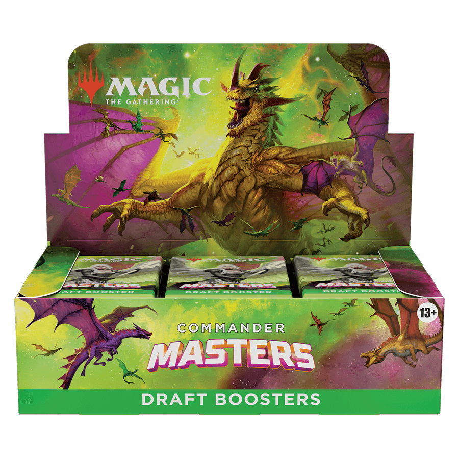 Magic the Gathering - Commander Masters - Draft Booster Box - Geek & Co. 2.0