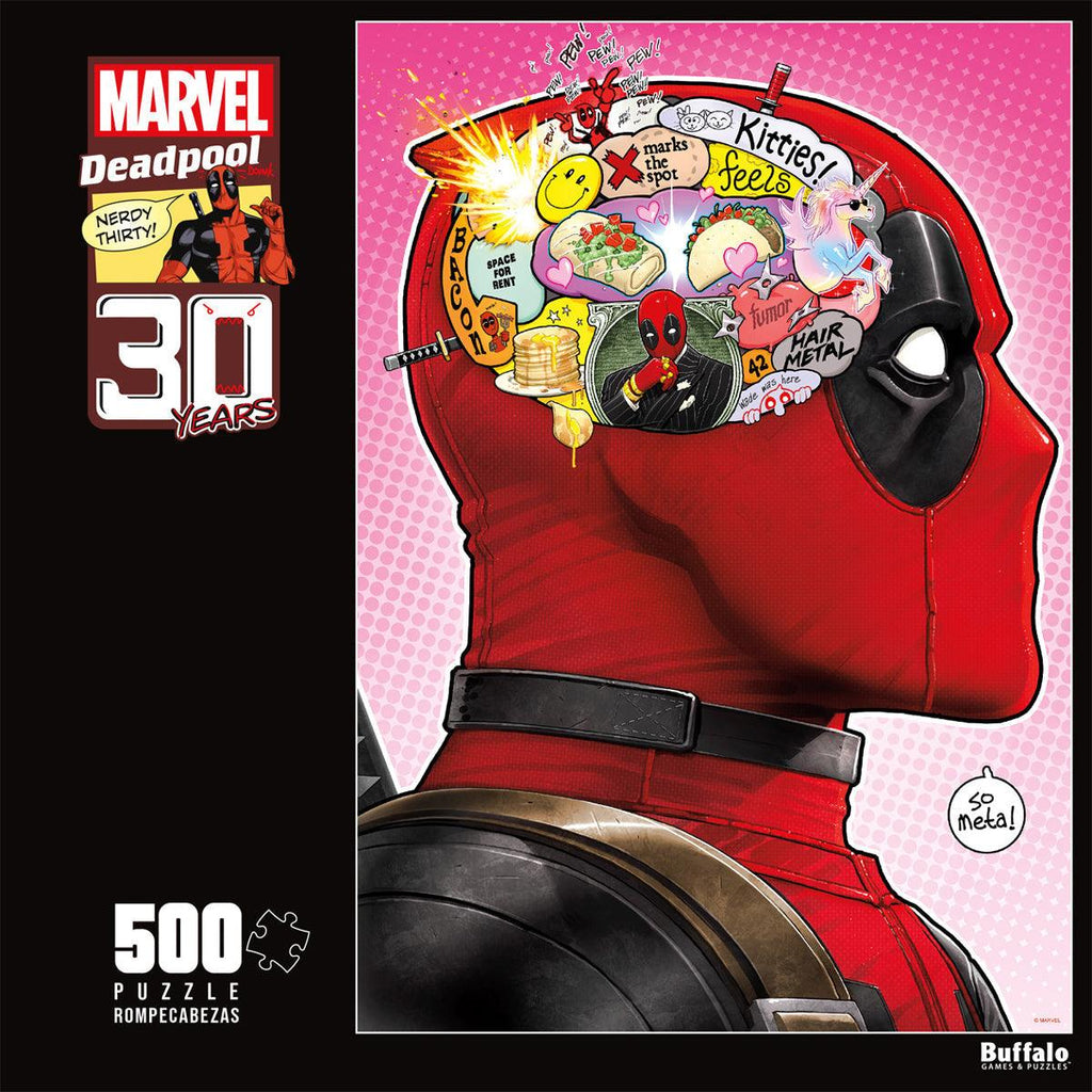 Marvel - Deadpool - So Meta - 500-piece Marvel jigsaw puzzle - Geek & Co.