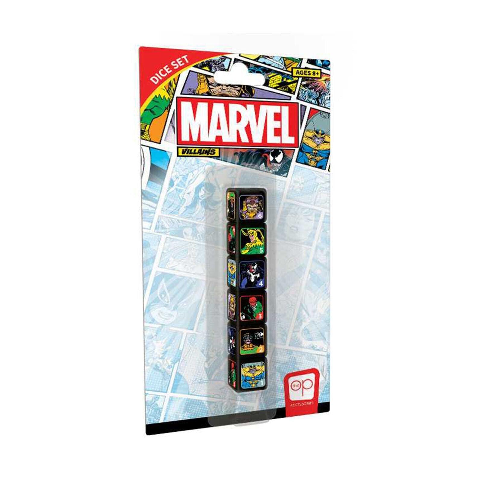 Marvel Villains D6 Dice Set - Geek & Co.