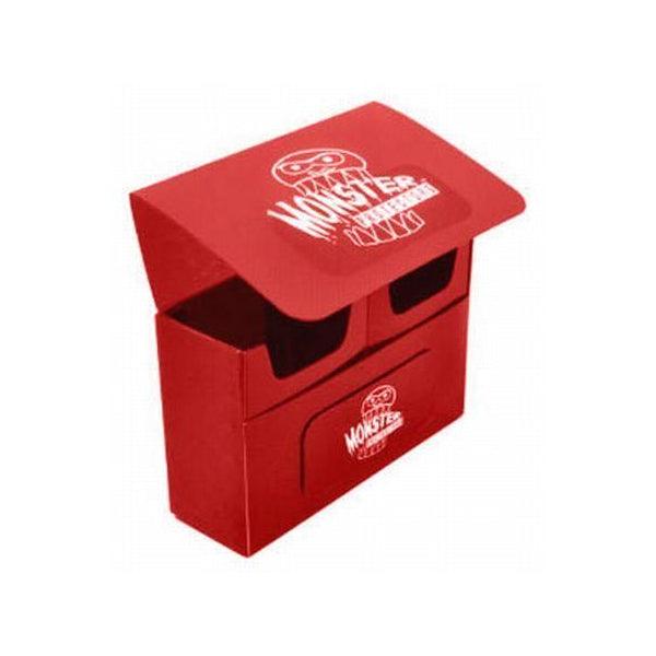 Monster - XL Dual Deck Box - Matte Red - Geek & Co.